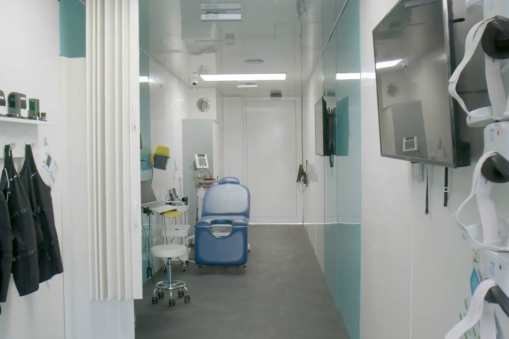 Interior view of the Harmony Medical Module